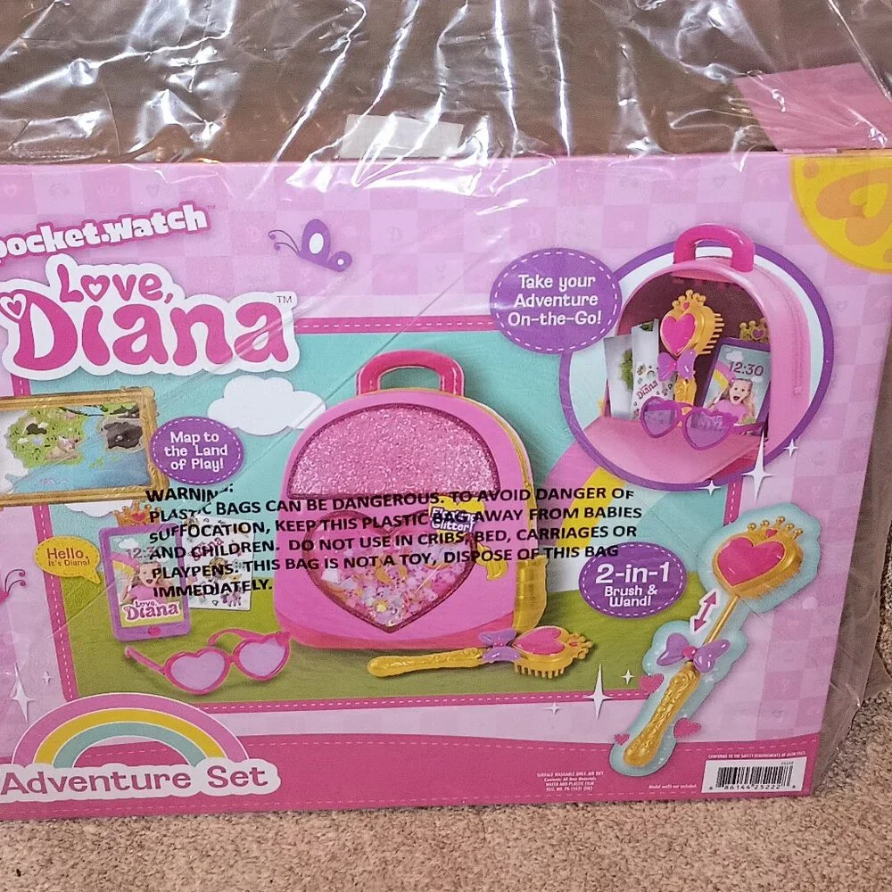 NEW Love Diana Adventure Set 5-piece role play